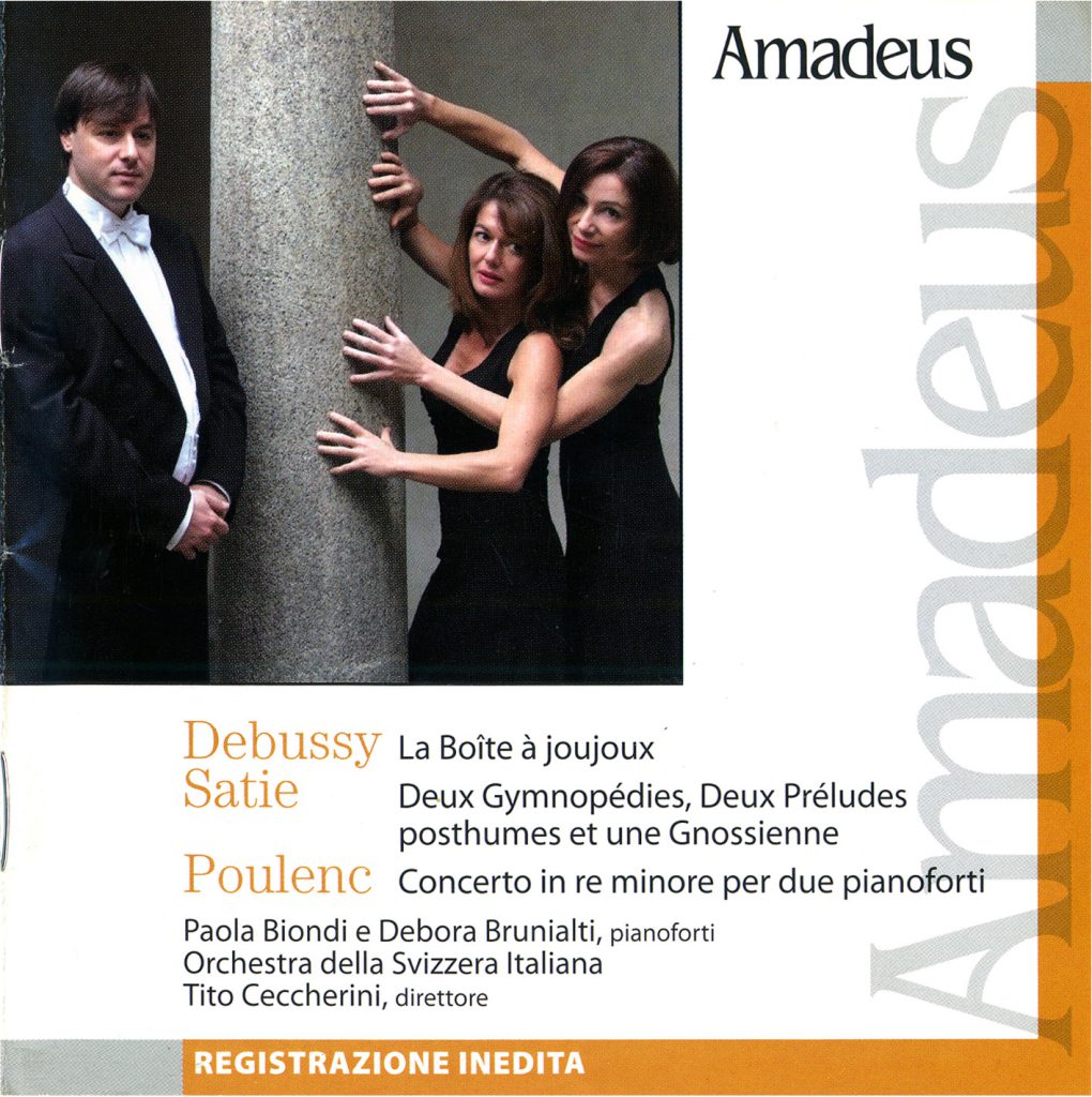 Amadeus — Debussy · Satie · Poulenc — Duo Biondi Brunialti