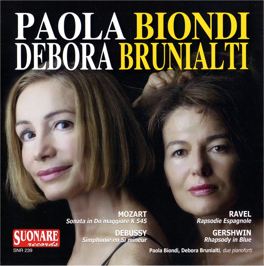 Mozart · Debussy · Ravel · Gershwin — Duo Biondi Brunialti